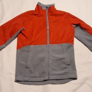 Boys red/gray Columbia jacket